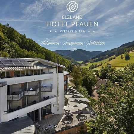 Elzland Hotel Pfauen Wellness & Spa Elzach Eksteriør billede